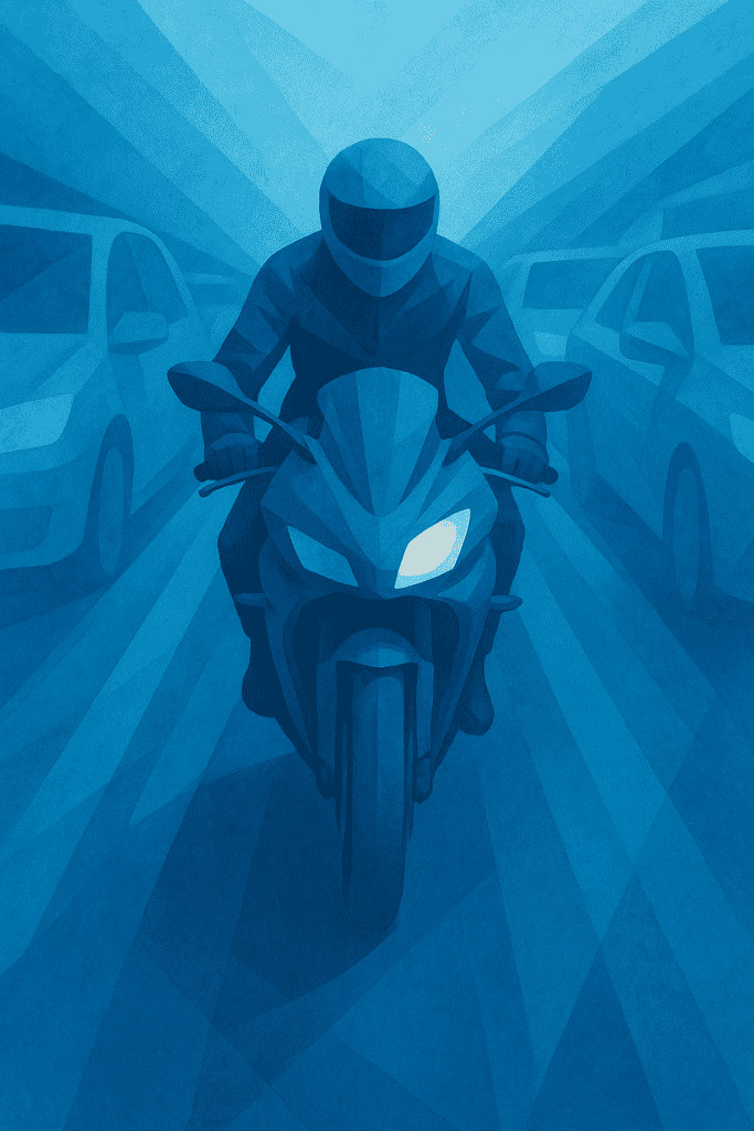 Conseil juridique pour la circulation inter-files et sécurité des motards.
